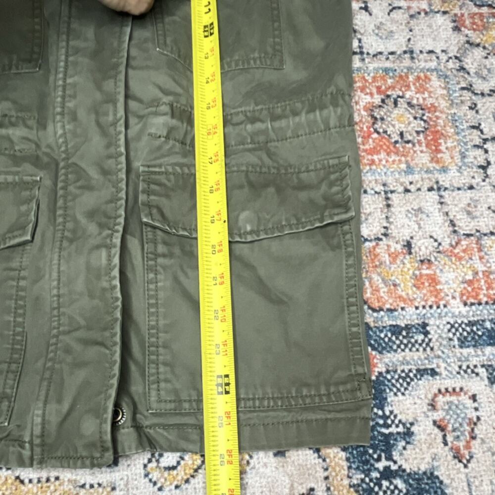 Madewell Surplus Jacket Olive Green Utility Field Coat Size XS - Picture 4 of 7